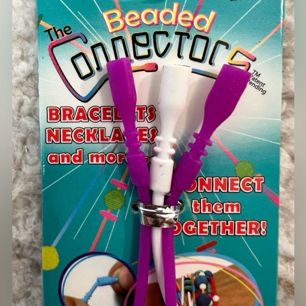 The Connectors Beaded Connectors Colorful Beaded Bracelet or Necklace Connectors